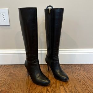 Coach leather boots